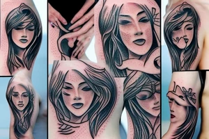 Waterfall tattoo idea