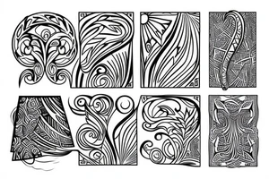 Waterfall tattoo idea
