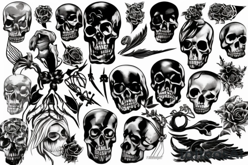 death tattoo idea