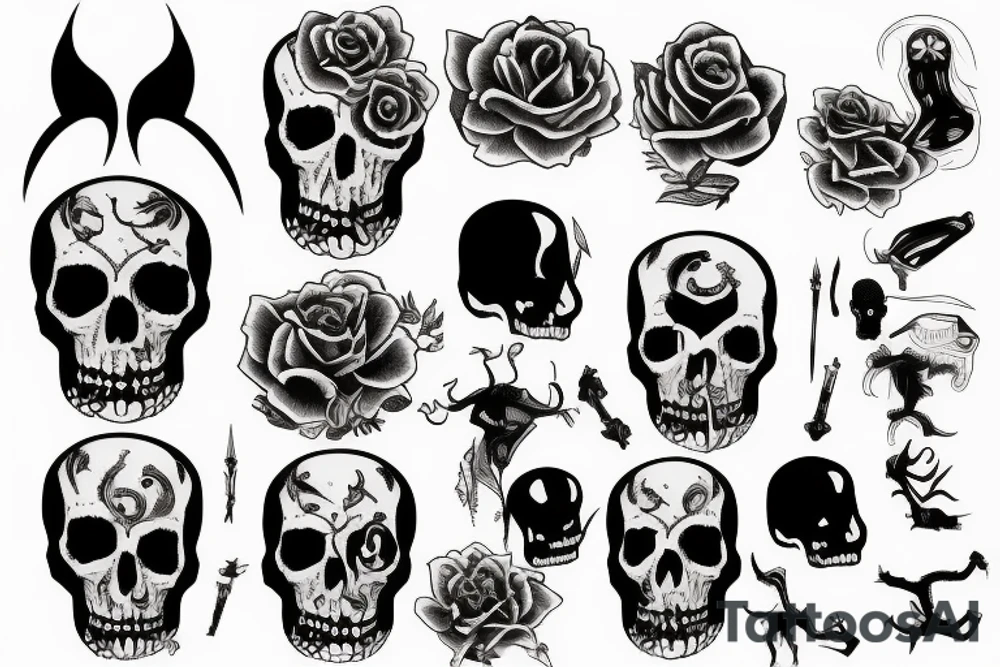 death tattoo idea