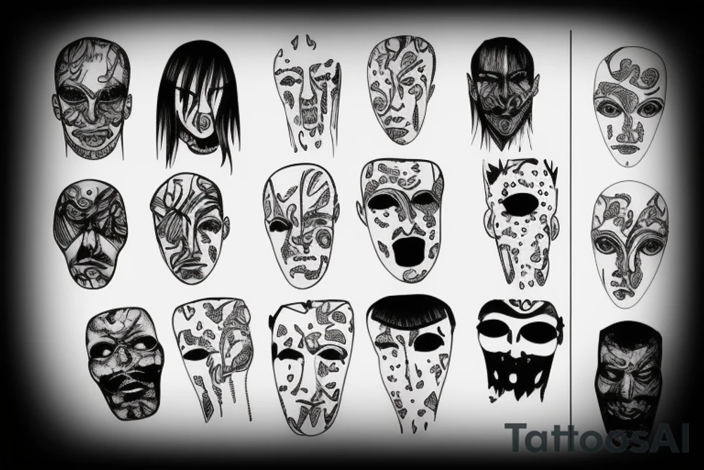 tears in shirt tattoo idea
