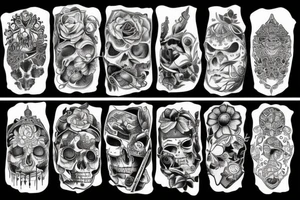 eploding AI tattoo idea