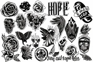 There always hope tattoo idea