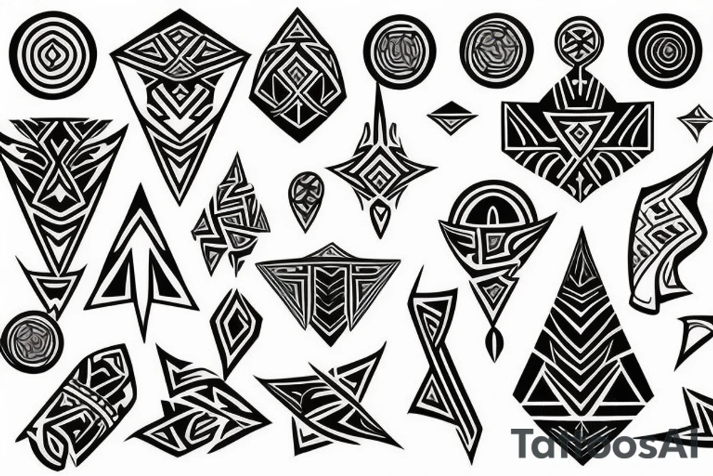Tribal tattoo idea