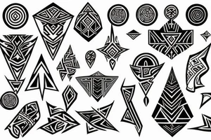 Tribal tattoo idea