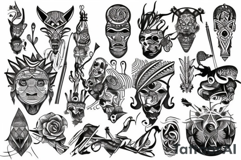 Tribal tattoo idea