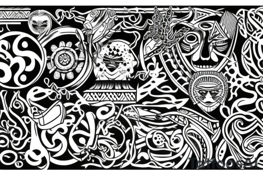 Tribal tattoo idea