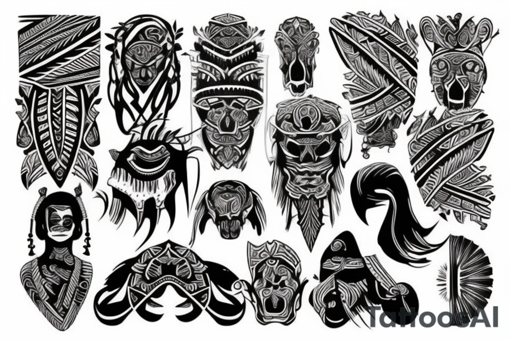Tribal tattoo idea