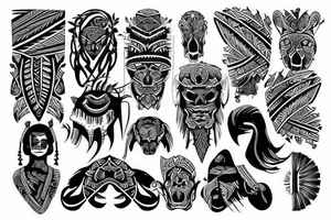 Tribal tattoo idea