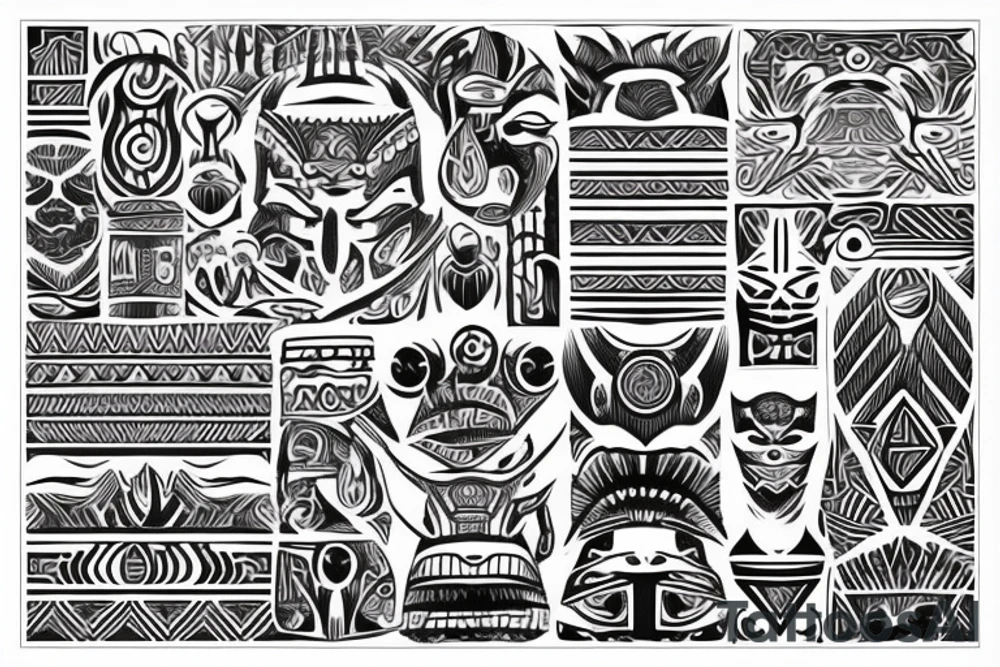 Tribal tattoo idea