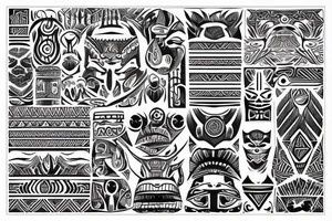 Tribal tattoo idea