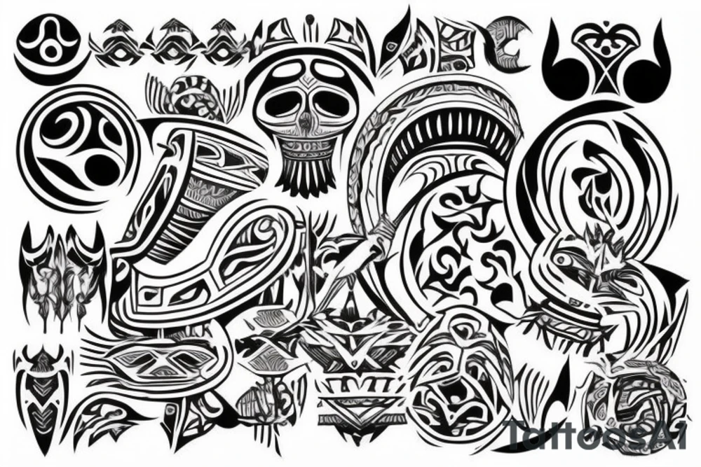 Tribal tattoo idea