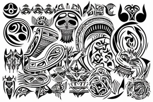 Tribal tattoo idea