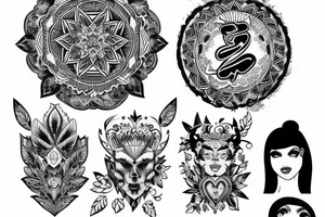 Mya and Nikko tattoo idea