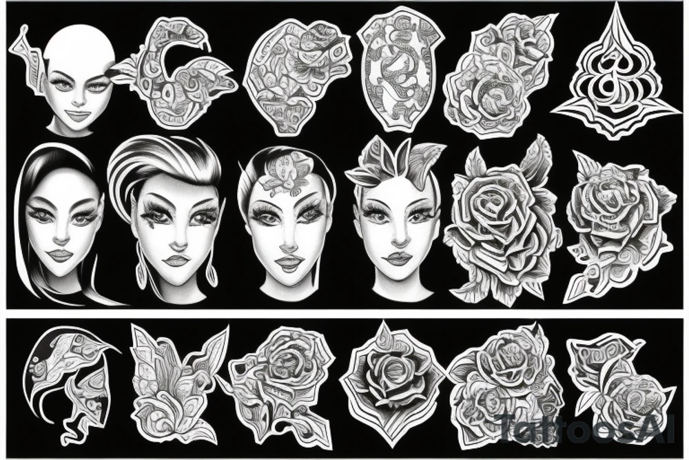 Mya and Nikko tattoo idea