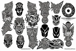 Mya and Nikko tattoo idea