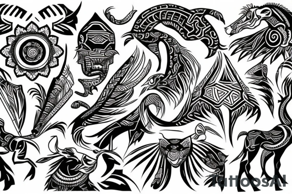 Mya and Nikko tattoo idea