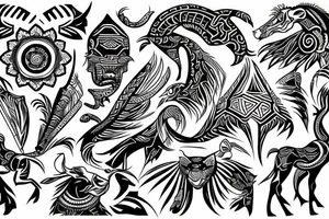 Mya and Nikko tattoo idea