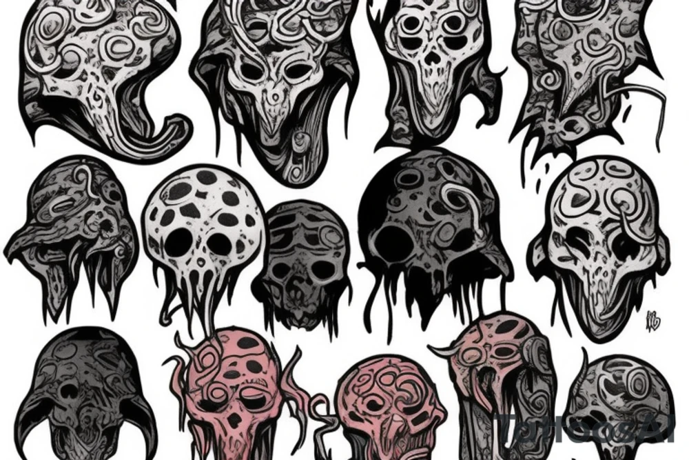 Dungeons and dragons mind flayer tattoo idea