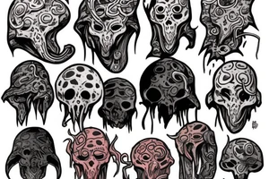 Dungeons and dragons mind flayer tattoo idea