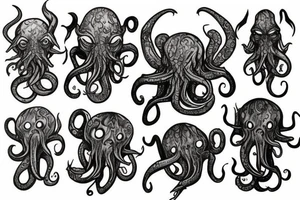 Cthulhu tattoo idea