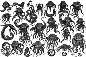 Cthulhu tattoo idea