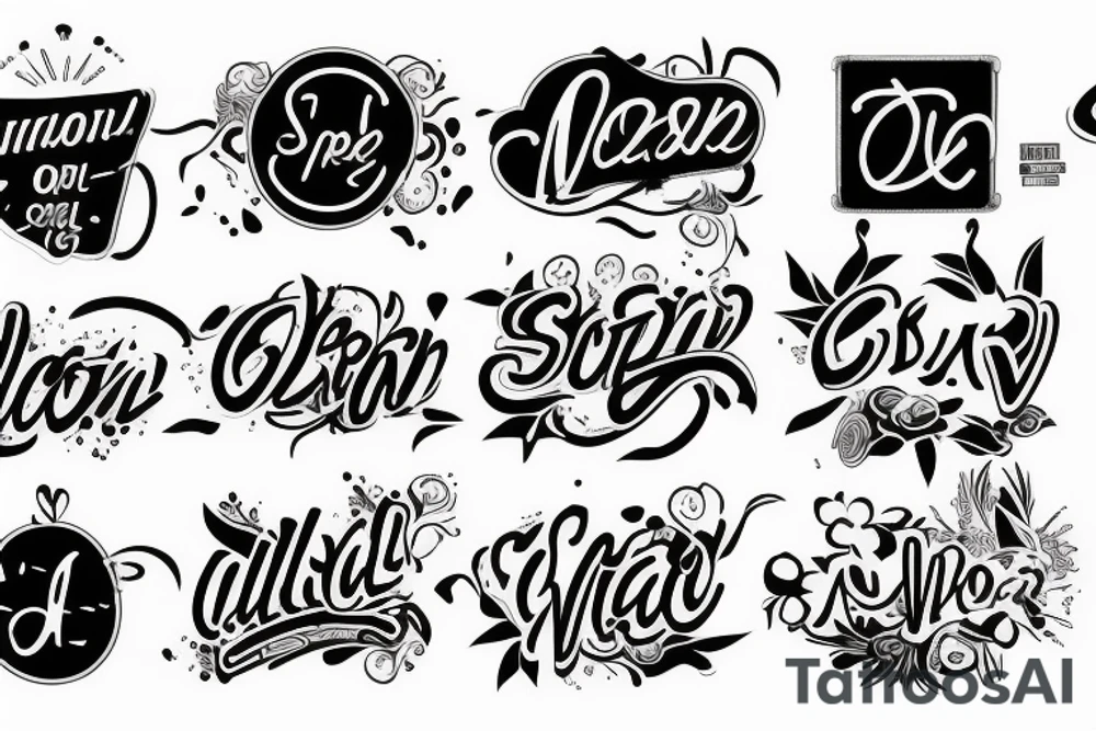 neon sign open tattoo idea