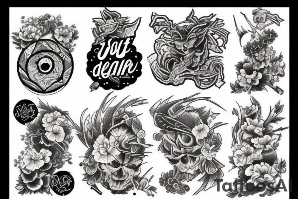 I want the name Beau Dene tattoo idea