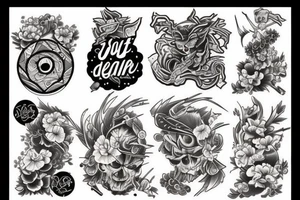 I want the name Beau Dene tattoo idea
