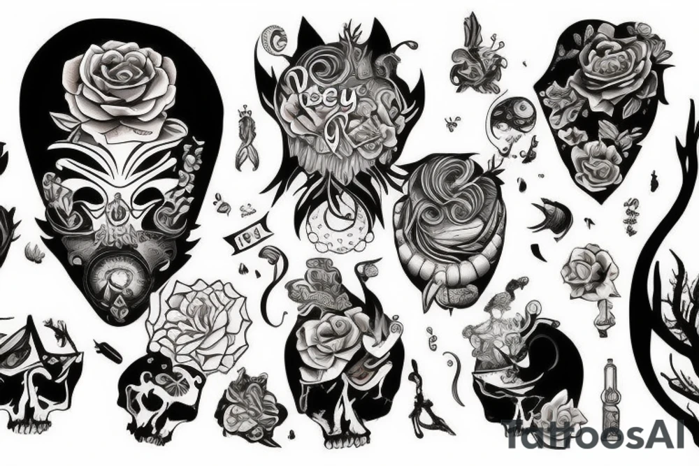 I want the name Beau Dene tattoo idea