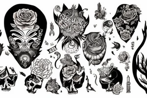 I want the name Beau Dene tattoo idea