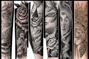 I want the name Beau Dene tattoo idea