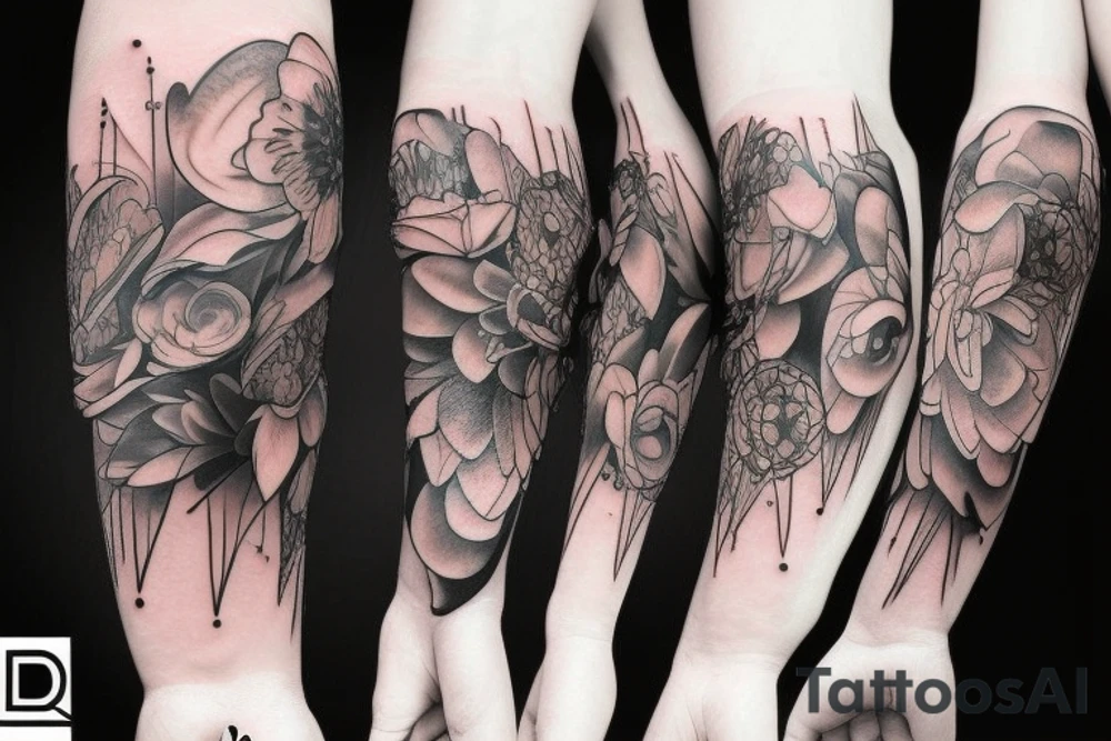 3d forearm cover up tattoos tattoo idea