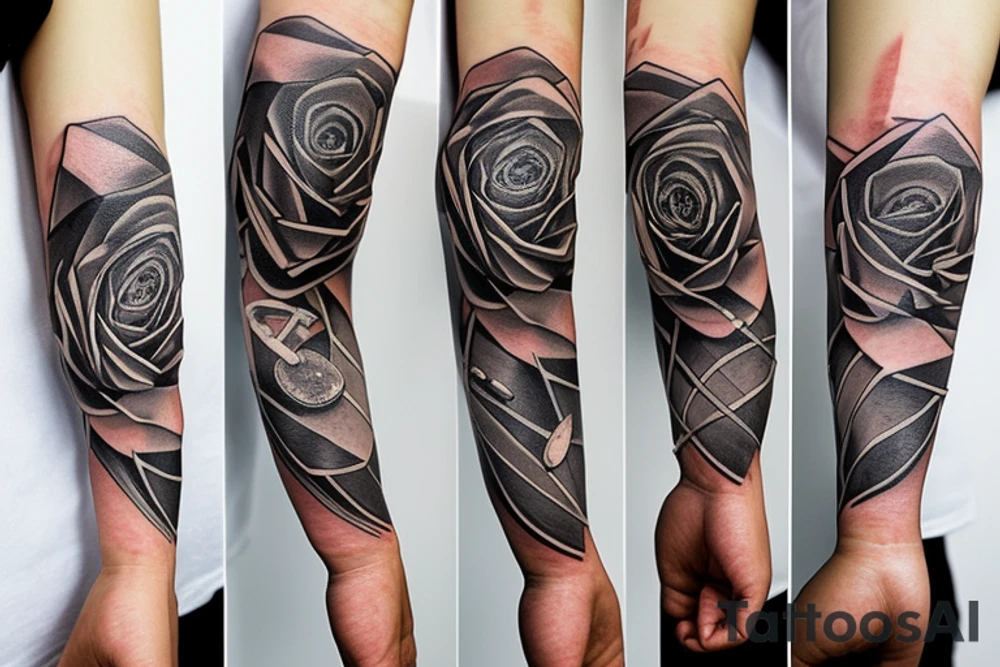 3d forearm cover up tattoos tattoo idea