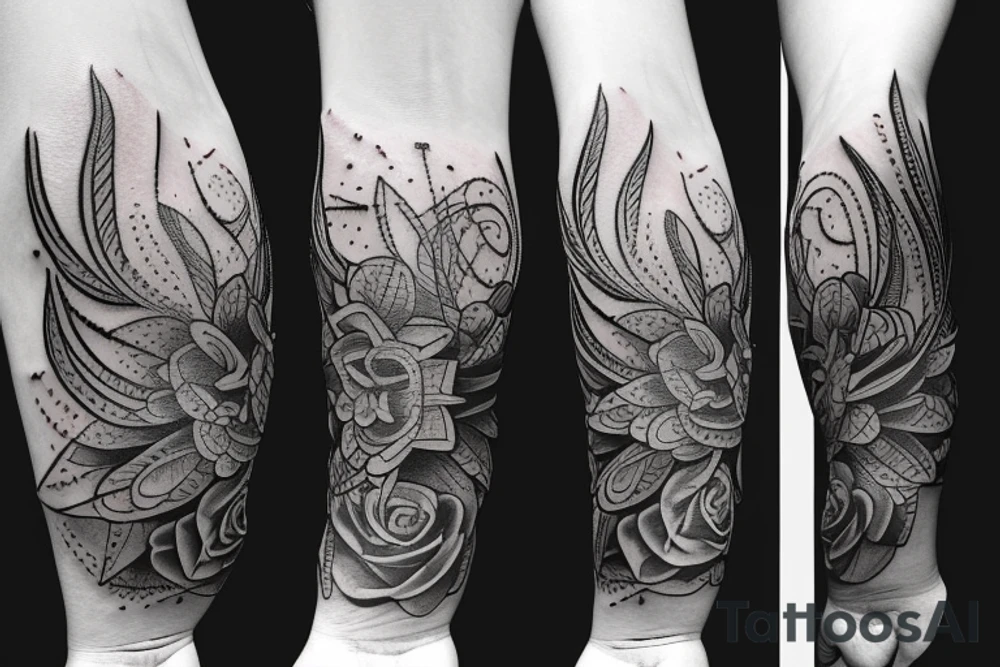 3d forearm cover up tattoos tattoo idea