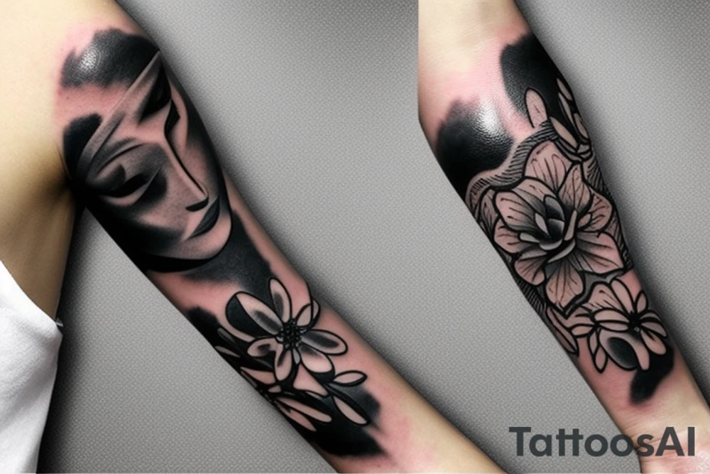 3d forearm cover up tattoos tattoo idea