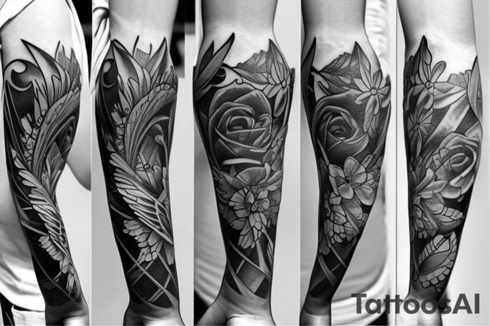 3d forearm cover up tattoos tattoo idea