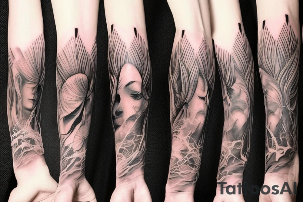 3d forearm cover up tattoos tattoo idea