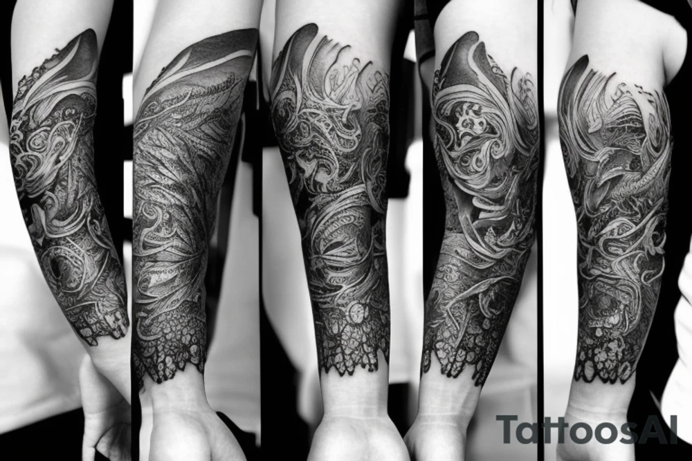 3d forearm cover up tattoos tattoo idea