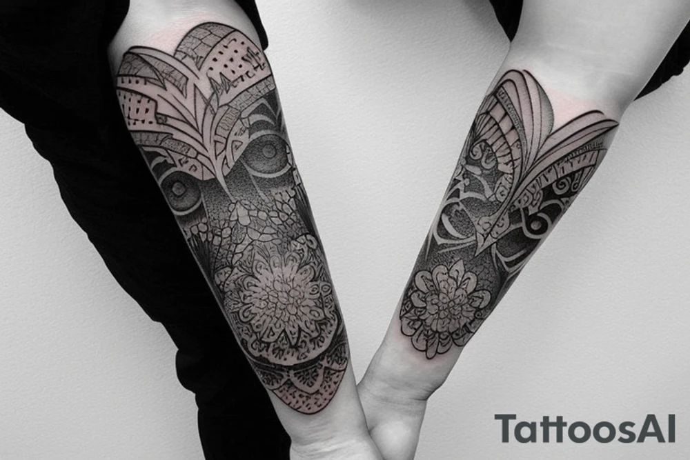 3d forearm cover up tattoos tattoo idea