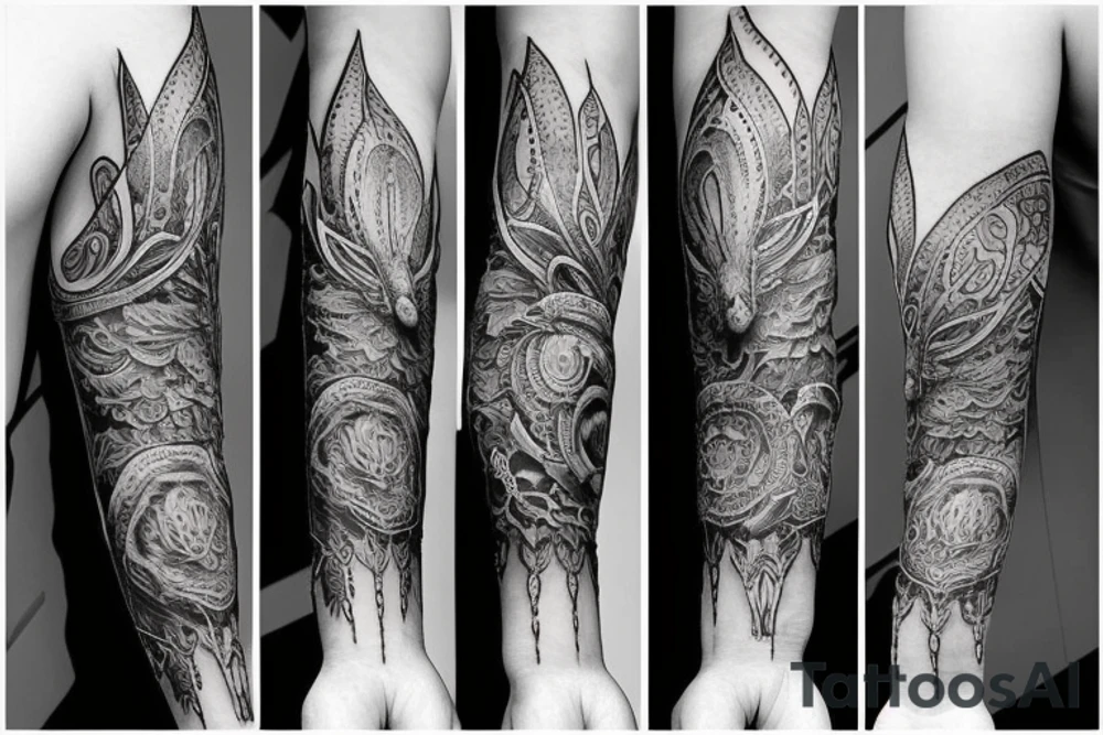 3d forearm cover up tattoos tattoo idea