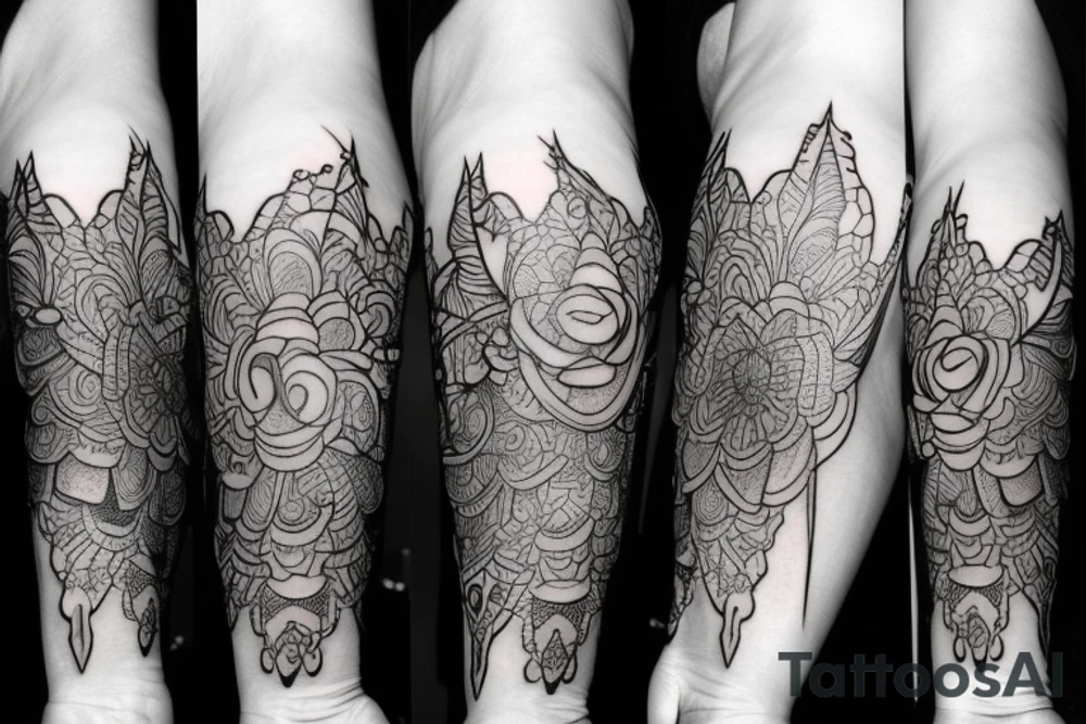 3d forearm cover up tattoos tattoo idea