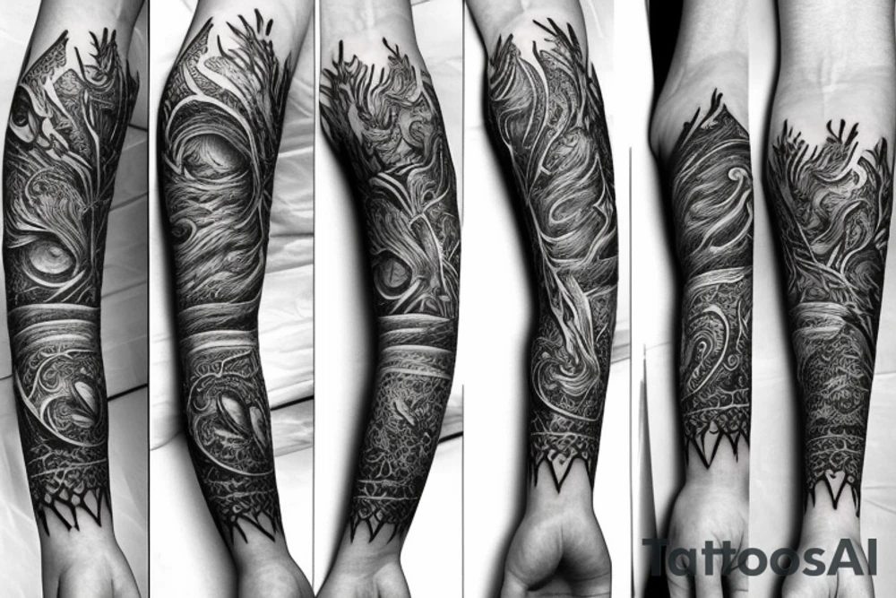 3d forearm cover up tattoos tattoo idea