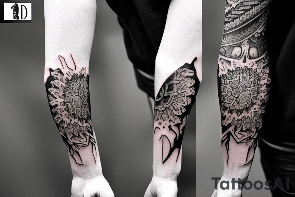 3d forearm cover up tattoos tattoo idea