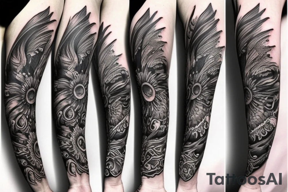 3d forearm cover up tattoos tattoo idea