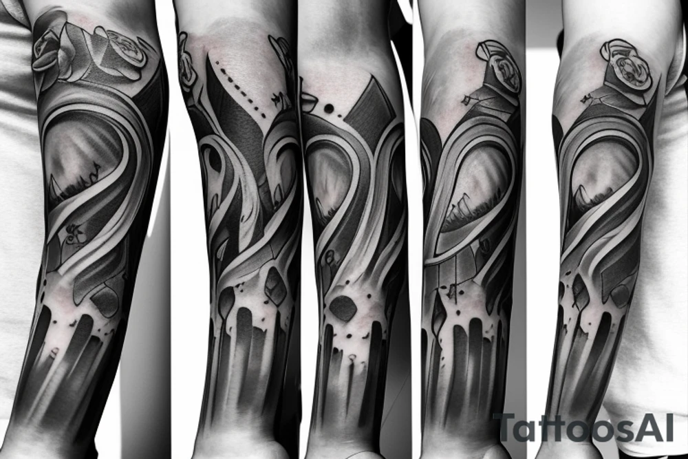 3d forearm cover up tattoos tattoo idea