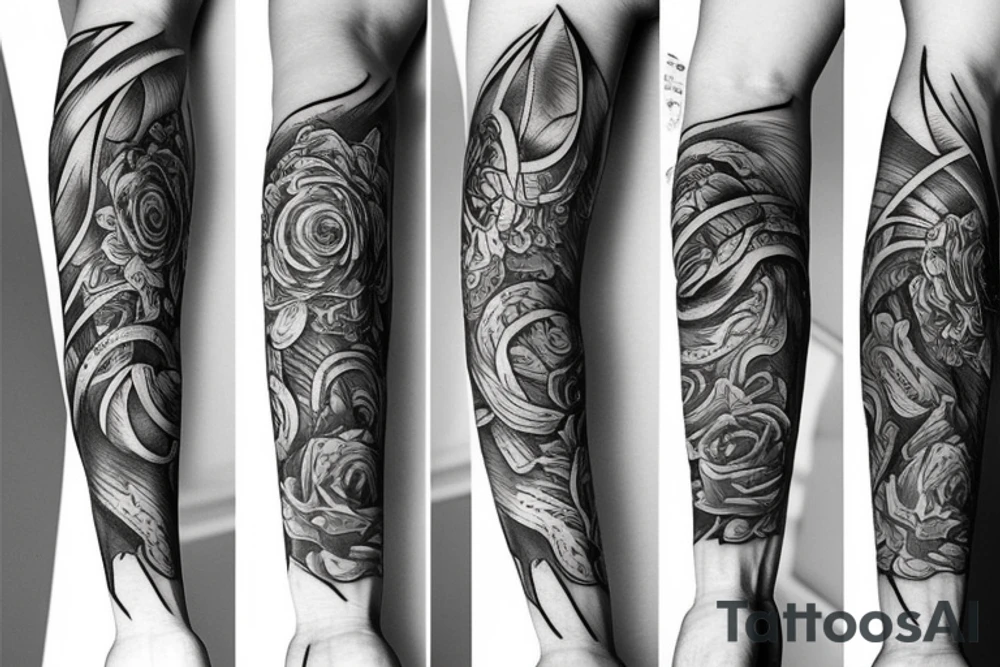 3d forearm cover up tattoos tattoo idea