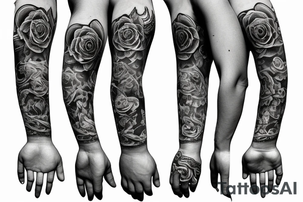 3d forearm cover up tattoos tattoo idea