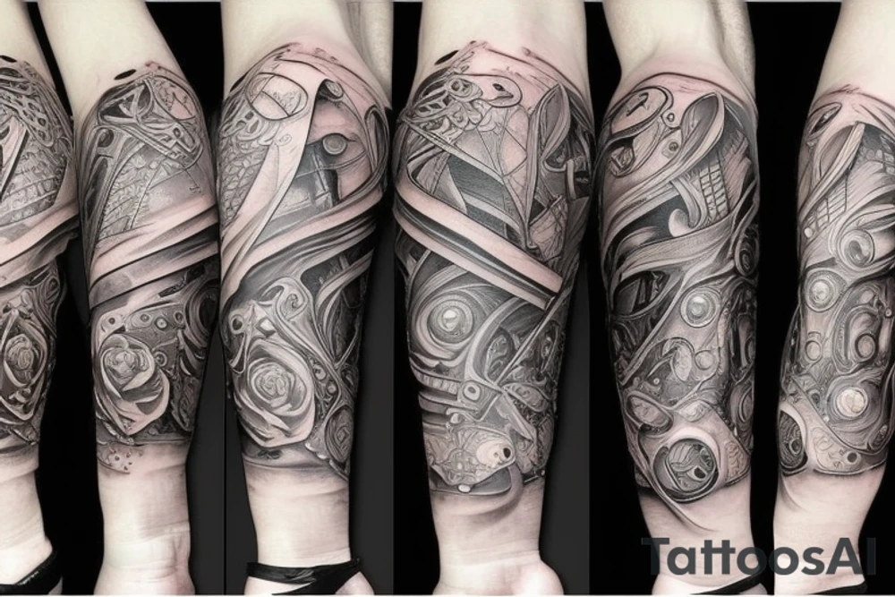 3d forearm cover up tattoos tattoo idea