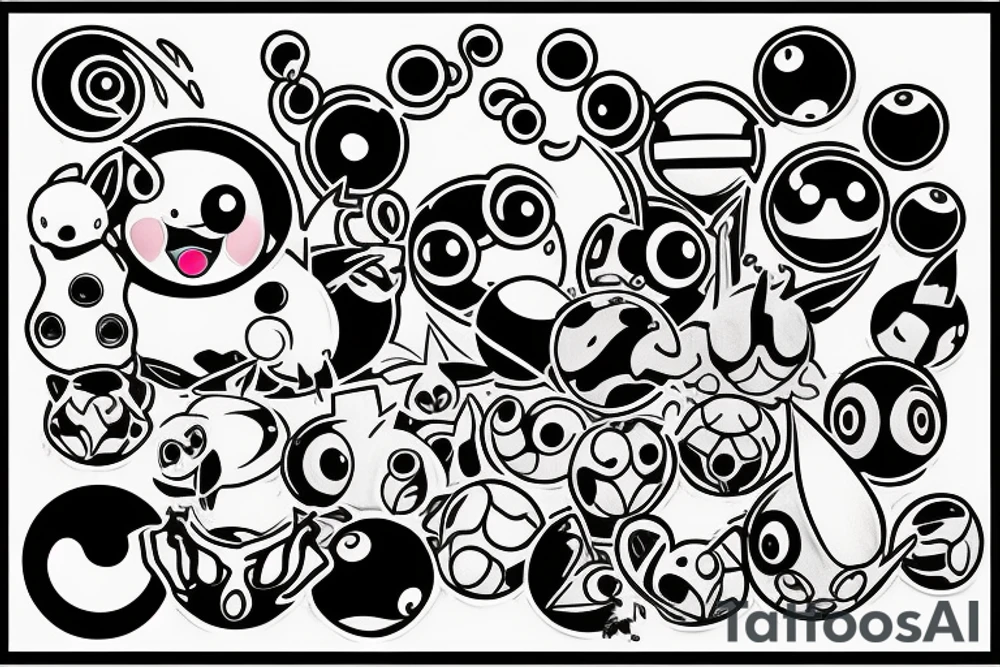 Pokeball tattoo idea